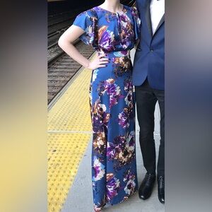 ALI & JAY Vibrant Blue and Purple Dress